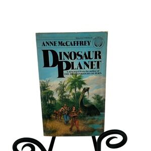 Anne McCaffrey Dinosaur Planet Vintage 1978 Del Rey Sci-Fi Paperback Book